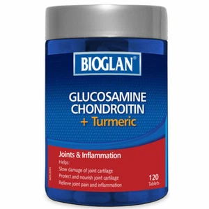 Bioglan Glucosamine + Chondroitin + Turmeric 120 Tablets - Picture 1 of 1