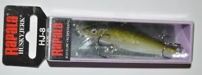 Rapala HJ-8 HJ08 OGH OLIVE GHOST 3 1/8" 1/4 OZ HUSKY JERK SUSPENSIÓN JERKBAIT Foto 1 de 3