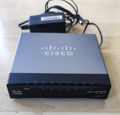 Cisco SF 100D-08 small Business LAN Switch 10/100, 8 Ports - Bild 1 von 3