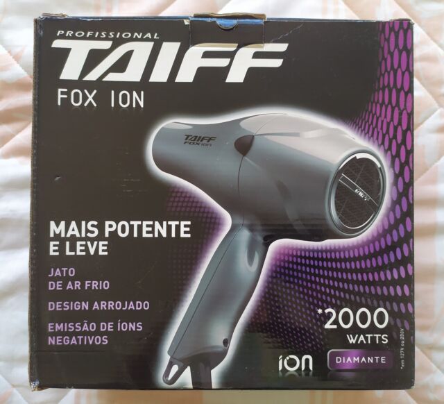 Secador de cabelo Taiff Diamante Fox Íon 3 soft rose 220V - 230V