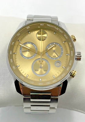 Reloj Hombre Movado Bold Verso Cronógrafo Cuarzo Tono Plata Acero 3600907 Foto 1 de 4