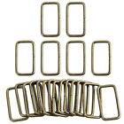 20 Pcs Strap Buckle Purse Rings Slider Buckles Metal Button