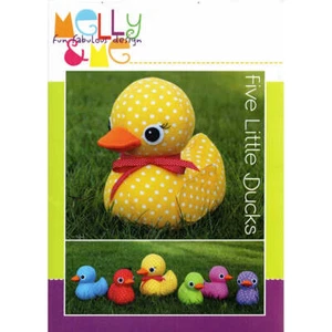 Melly and Me Soft Toy Pattern: Five Little Ducks - Picture 1 of 2