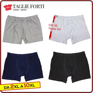 boxer uomo TAGLIE FORTI cotone elasticizzato mutanda intimo da 2XL 10XL Maxfort - Foto 1 di 13