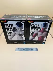 DRAGON BALL Z SOLID EDGE WORKS THE SHUTSUJIN FIgure Cooler Freeza set of 2 - Picture 1 of 10