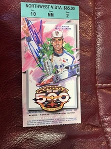 1998 Indianapolis 500 Ticket Signed By 1997 Winner, Arie Luyendyk - Picture 1 of 2