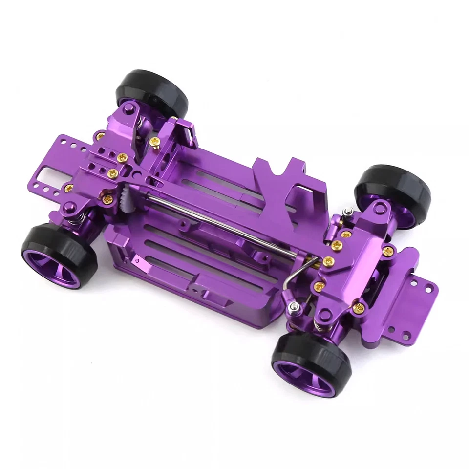 Metal CNC Frame Chassis Remote Control Car For Mosquito TS 1/28 Scale Racing - Image 1 of 4