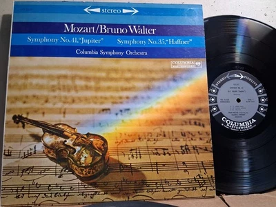 COLUMBIA MS 6255 MOZART SYMPHONY #41 & 35 WALTER 6 EYE 1961 NM - Image 1 of 2