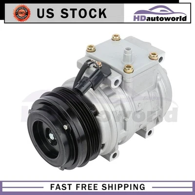 A/C AC Compressor Fits Toyota T100 2.7L 1994 1995 1996 - Image 1 of 4