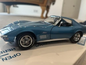 New Danbury Mint Limited Edition 1971 Chevrolet Corvette W/title #480 - Picture 1 of 10
