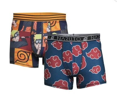 Naruto Shippuden Men's Boxer Briefs, 2-Pack - Image 1 of 4