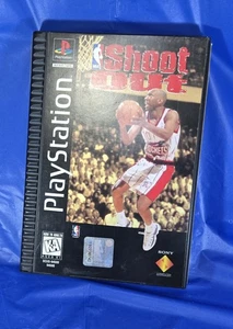 PLAYSTATION PS1 NBA ShootOut 1996 LONGBOX COMPLETE W/DISC CASE INST & FOAM GREAT - Picture 1 of 4