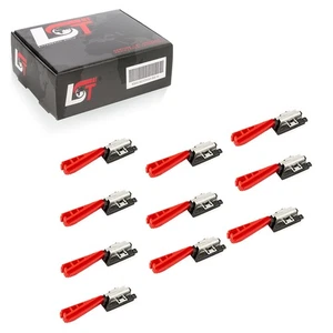 10x Regenrinne Zierleisten Befestigungs Klammer Clips für MERCEDES BENZ CLK C208 - Picture 1 of 6