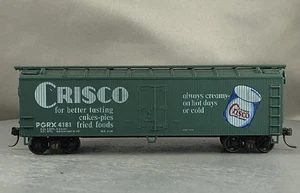 Zug Miniatur - Crisco - 40' Wood Reefer + Wgt # 4181 mit Kadees - Bild 1 von 6