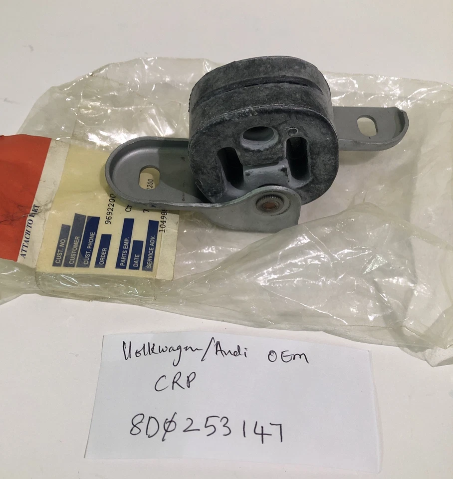 Suspensión sistema escape Volkswagen 8D0253147E Foto 1 de 4