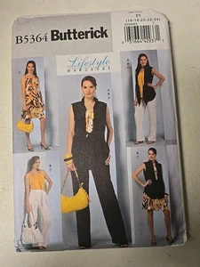 Butterick Sewing Pattern 5364 Jacket Top Dress Pants Sash Misses Size 16-24 - Picture 1 of 1