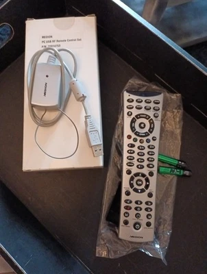 1 MEDION RF Remote Control 0536 - Original Fernbedienung P/N 20014752 incl. Rcvr - Bild 1 von 4