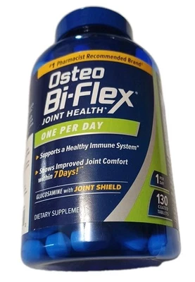 NUEVO Suplemento dietético Osteo Bi-Flex One Per Day Joint Shield 130ct 2/2028 Foto 1 de 3