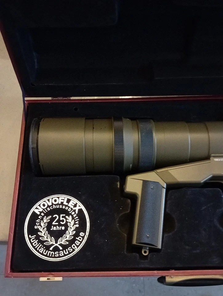 Objektiv Tele Novoflex T-Noflexar 5,6/400mm- 25 Jahre Jubiläumsausgabe - Bild 1 von 4