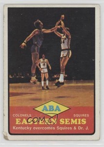 1973-74 Topps ABA Eastern Semis Colonels vs Squires #204
