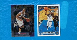 TRACY McGRADY 2 CARD PROMO SAMPLE LOT 1999-00 FINEST + 2003-04 TOPPS MAGIC - Picture 1 of 2