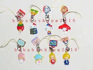 Takara Tomy Twin Stars Melody flat metal figure strap gashapon (full set 8 pcs) - Picture 1 of 5