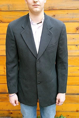 Chaqueta de Lana Virgen Giorgio Armani Collezioni T 50 * ALTA GAMA * NUEVA Foto 1 de 4