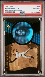 1997 SPx Bound for Glory #19 Ken Griffey Jr. HOF PSA 8 - Rare Card (only pop 12) - Picture 1 of 2