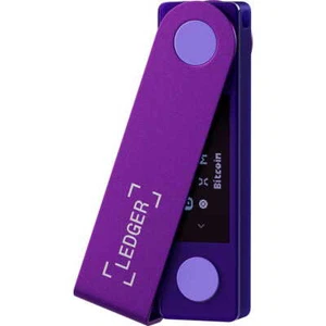 Kryptowährungs-Wallet und NFT Ledger Nano X Violett / Violett - Bild 1 von 7