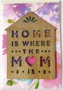 Tarjeta de lujo para el Día de la Madre - El hogar es donde está la madre - de Hallmark - Imagen 1 de 1