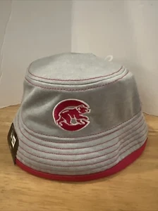 Chicago Cubs Toddler New Era Bucket Hat Gray/Pink -NWT - Picture 1 of 8
