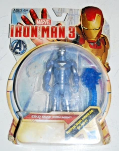 MARVEL IRON MAN 3 COLD SNAP REPULSOR FREEZE BLAST 3.75" FIGURE Sealed - Picture 1 of 9