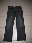 ZARA Jeans Z1975 Mini-Flare High-Rise  anthrazit - 38 - neuwertig