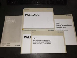 Hyundai Palisade 2021 fabricante de equipos originales guía manual para propietarios - Imagen 1 de 12