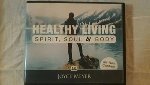 Joyce Meyer - Healthy Living - Spirit, Soul, and Body Audiobook - 4 Discs - Picture 1 of 2