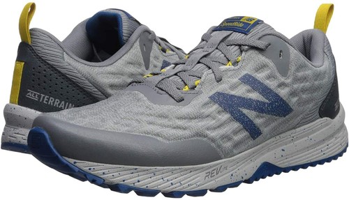 Scarpa da trail running uomo New Balance Nitrel V3 misura 8 5 colore blu grigio e giallo