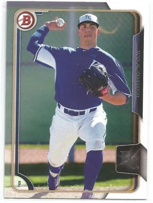 Kyle Zimmer Kansas City Royals 2015 Bowman Draft Prospect Foto 1 de 2