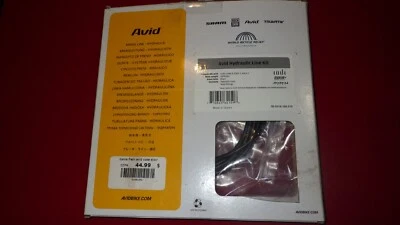 AVID CODE, CODE R, ELIXIR 3, JUICY 3 REAR HYDROLIC BRAKE LINE WITH FITTINGS, NEW - Bild 1 von 2