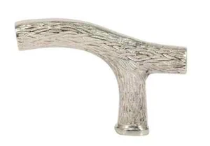 Messing Kopf Griff verchromt Designer Gehstock nur Griff Neu Handarbeit - Bild 1 von 3