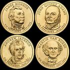 A 2008 Presidential Dollar COMPLETE 4 Coin Set Brilliant Uncirculated Mint US!