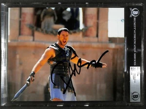 Gladiator Russell Crowe signiertes 8x10 Foto BECKETT (Grad Collection) - Bild 1 von 3