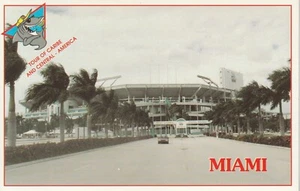 Limited Edition Miami Dolphins & Florida Marlins Pro Player Stadium Postcard - Picture 1 of 2