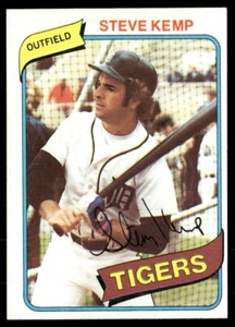Steve Kemp 1980 Topps #315 Detroit Tigers Baseball Card - Imagen 1 de 2