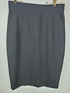 Milly Skirt Size 12 Black Straight - Picture 1 of 3
