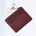 Short Mini Coin Purse Multilayer Card Holder Keychain Women Wallet for