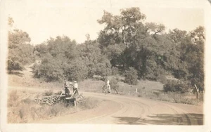Postkarte RPPC Coast Range Kalifornien AZO - Bild 1 von 2