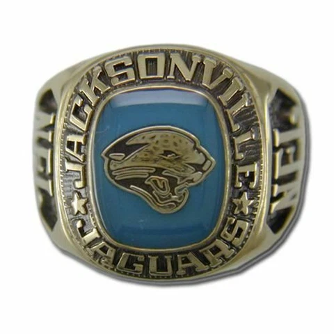 Jacksonville Jaguars Classic Goldplated NFL Ring Cover