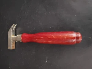 Set cacciavite a martello multiutensile legno rosso vintage 3 attacchi - Foto 1 di 5