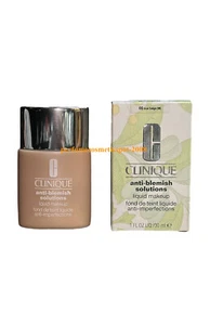 NUEVO EN CAJA CLINIQUE SOLUCIONES ANTIMANCHAS MAQUILLAJE LÍQUIDO 1.0 OZ / 30 ML - 66 BEIGE VERDADERO - Imagen 1 de 1