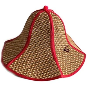 Sombrero de Paja Chino Ala Grande Sombrero para el Sol Verano Gorra de Playa Grandes Plegables Sombreros Fedora - Imagen 1 de 4